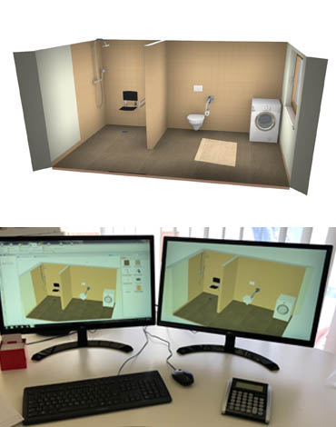 3D Planung für's Bad
